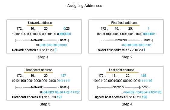 assigning addresses
