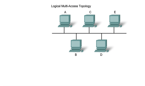 logical multi-access topology